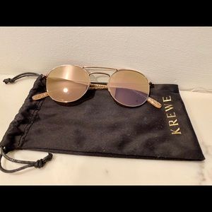 Krewe Orleans Rose Gold Sunglasses
